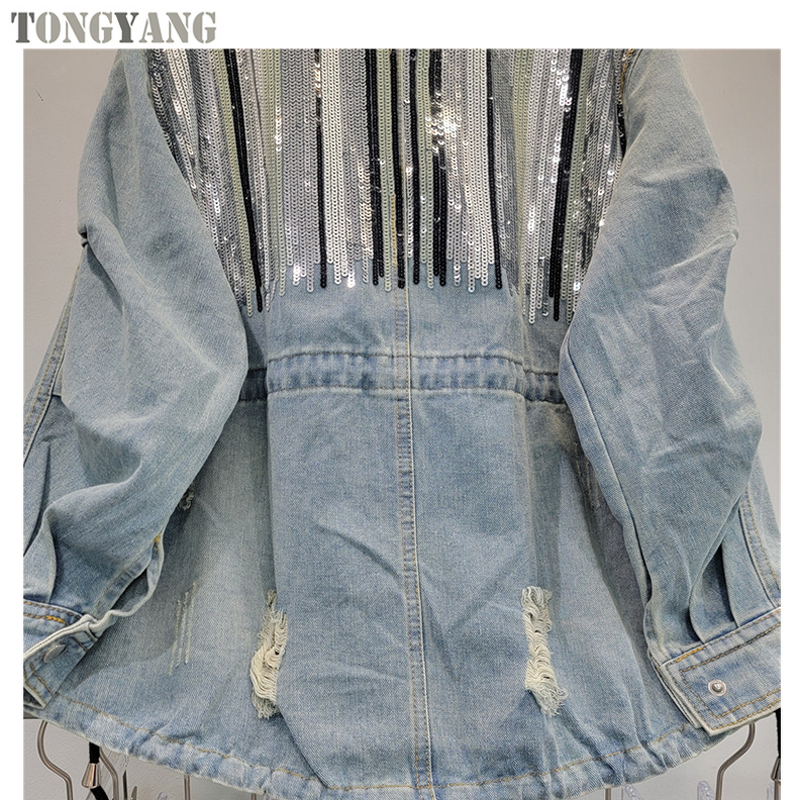Denim Jacket Factory - OEM Women's Fashion with Holes