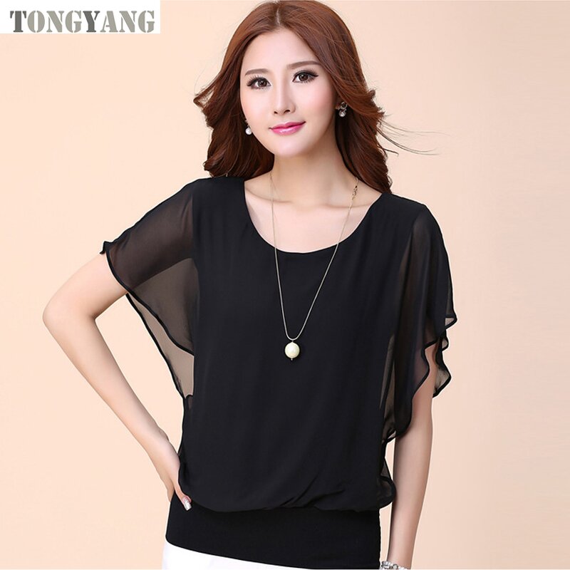 Chiffon Blouse Factory - OEM New Women Plus Size Ruffle