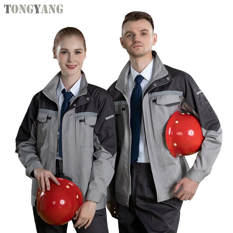 Workwear Set Factory - OEM Long Sleeve Jacket Pants Overall