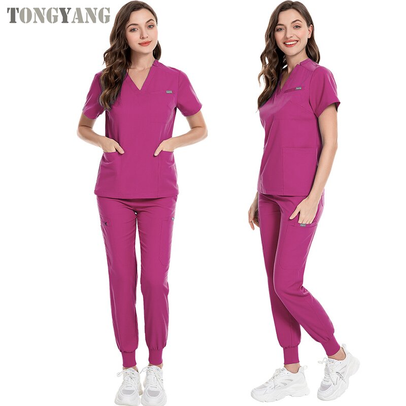 Scrub Suit Factory - OEM Women Stretch Breathable Nursing