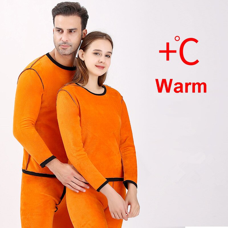 Thermal Set Factory - OEM Men Women Fleece Thicken Long