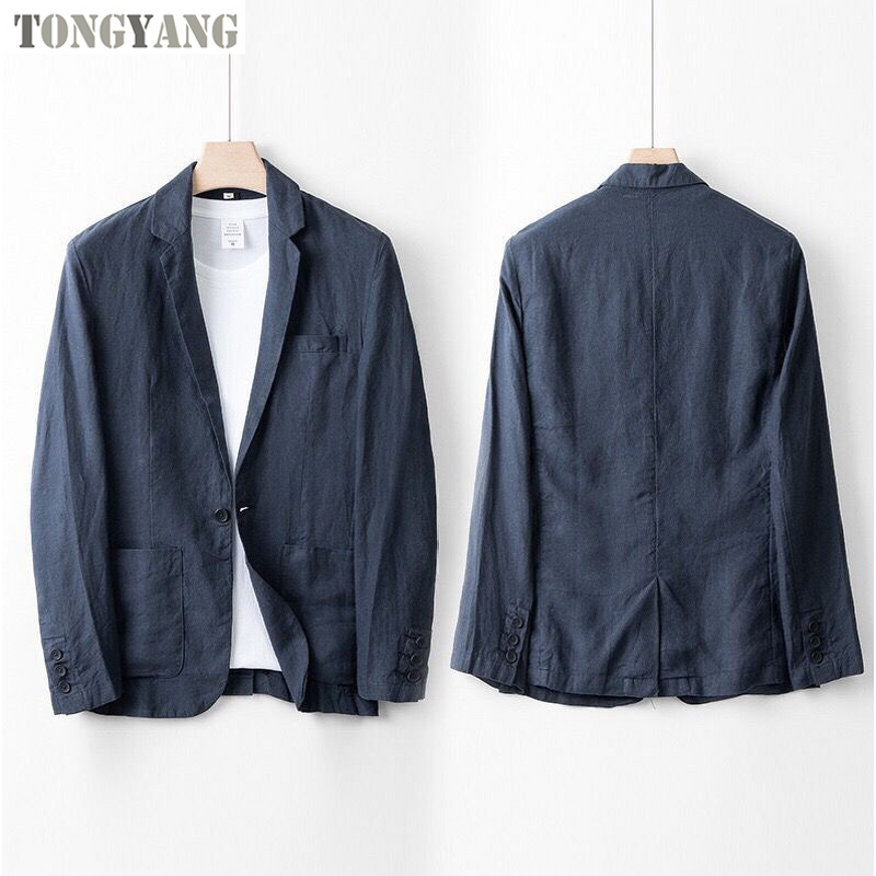 Cotton Linen Suit Factory - OEM Hot Summer Men's Casual