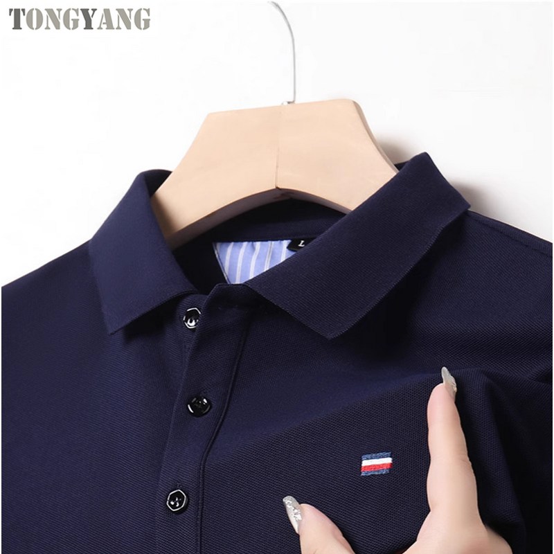 Polo Shirt Factory - OEM Summer Solid Color Embroidery Collar