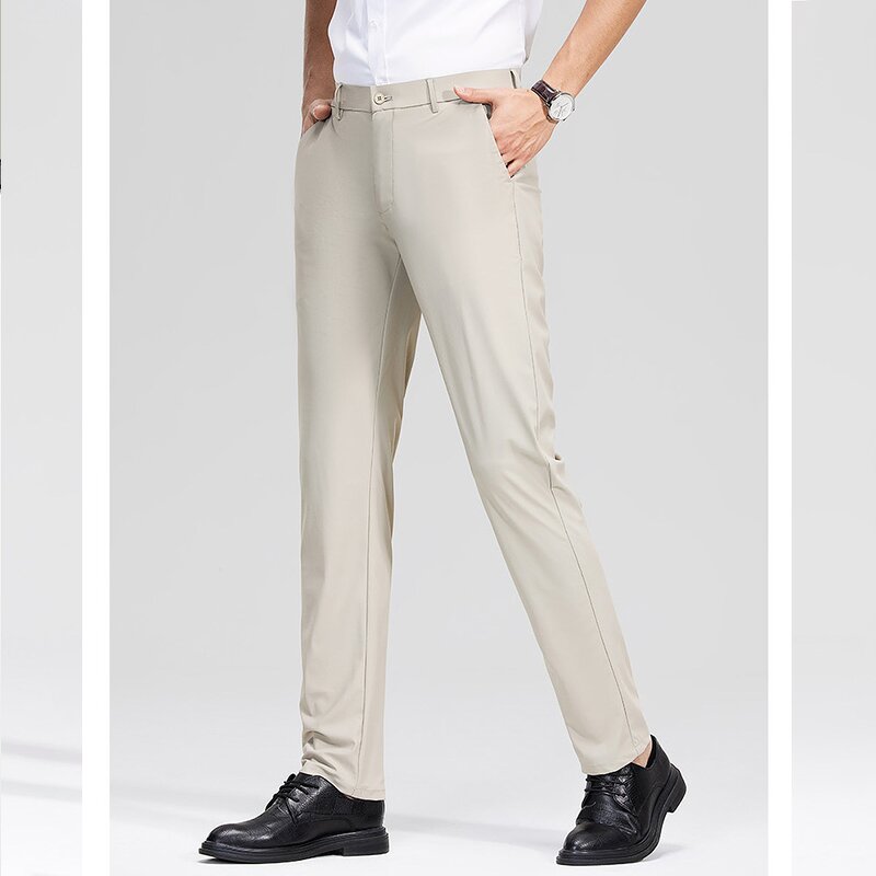 Suit Pants Factory - OEM Spring Summer High Elastic Business