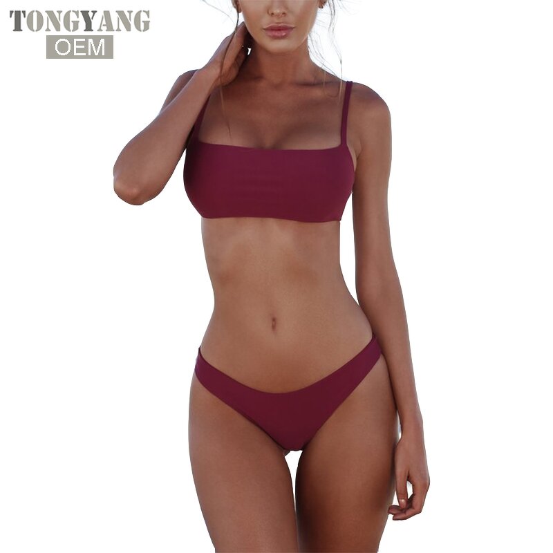 Bikini Set Factory - OEM Sexy High Cut Micro Thong Brazilian