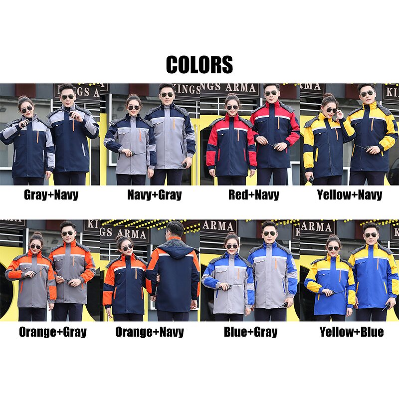 Work Jacket Factory - OEM Winter Reflective Safety Cotton