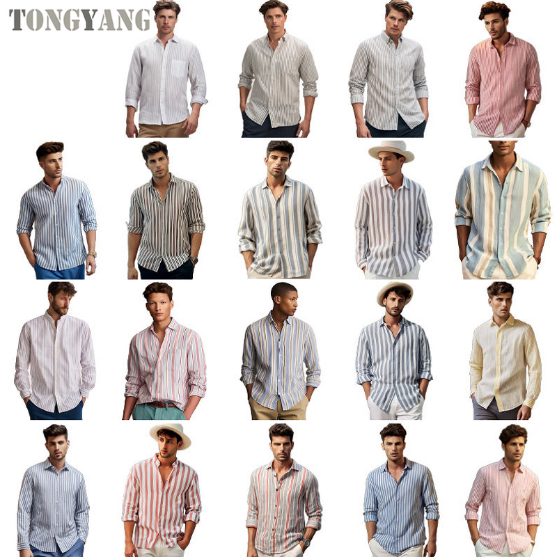 Button Down Shirt Factory - OEM Office Casual Long Sleeve