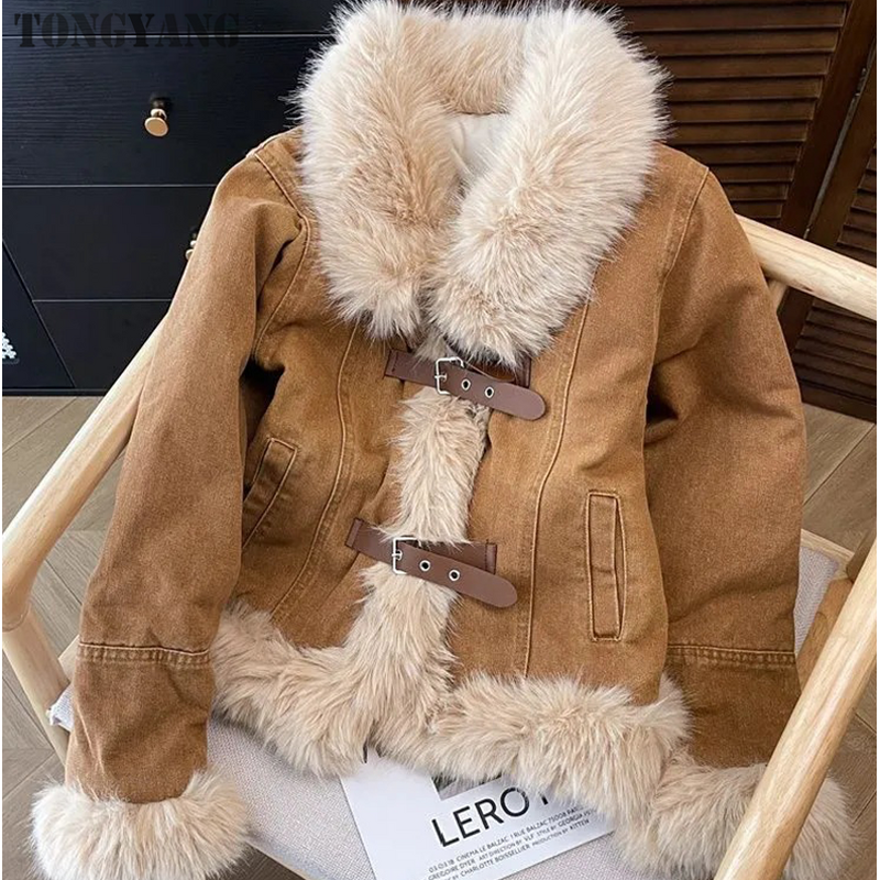 Denim Jacket Factory - OEM Women's Padded Imitation Leather