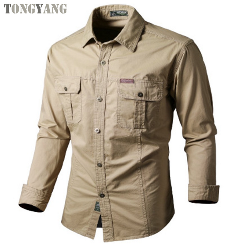 Men's Shirt Factory - OEM 2025 Spring Autumn Cotton Loose