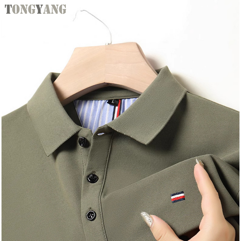 Polo Shirt Factory - OEM Summer Solid Color Embroidery Collar