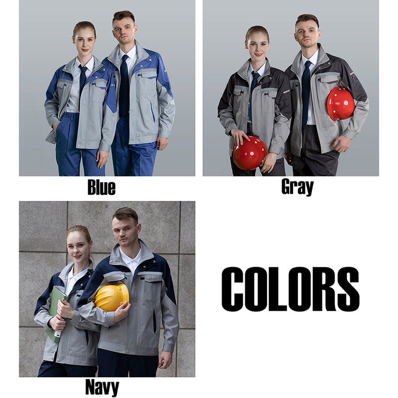 Workwear Set Factory - OEM Long Sleeve Jacket Pants Overall