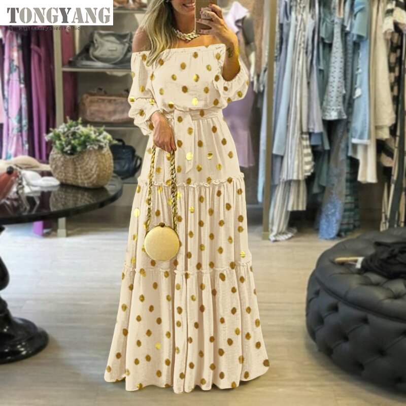 Summer Dress Factory - OEM Lace Ruffled Bohemian Strapless