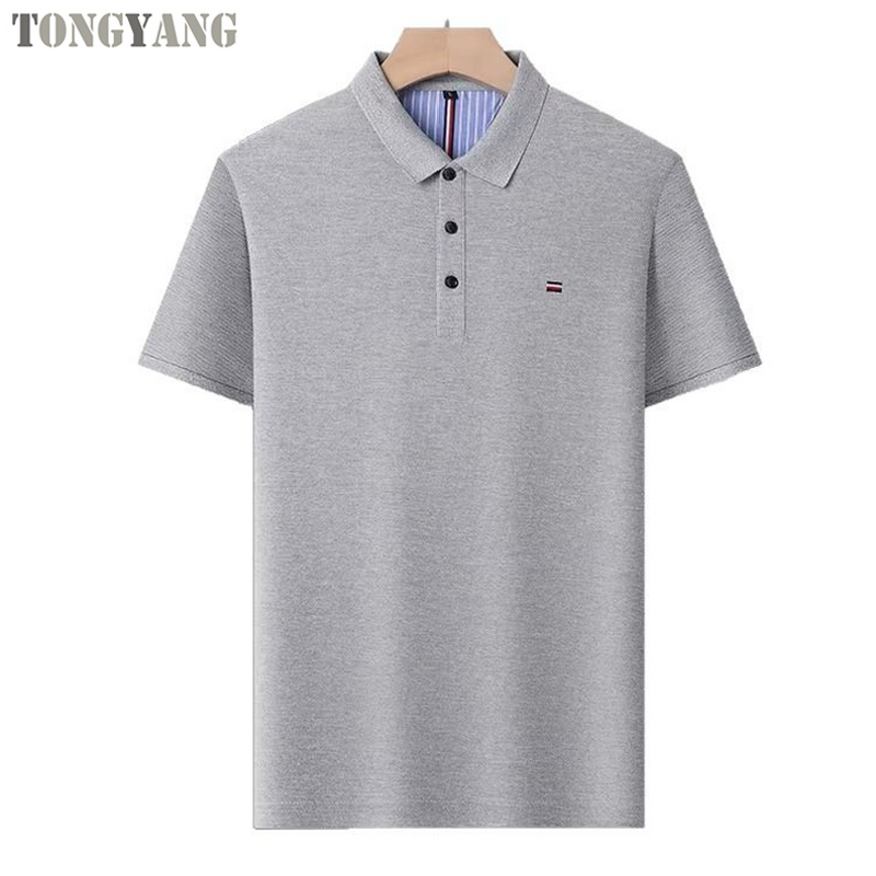 Polo Shirt Factory - OEM Summer Solid Color Embroidery Collar