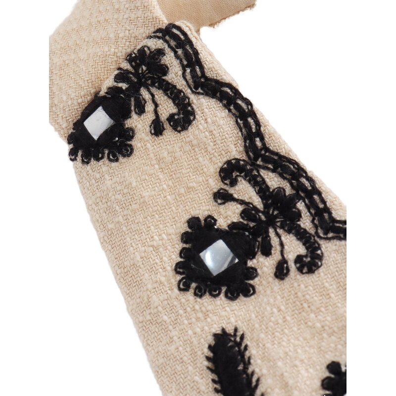 Tank Top Factory - OEM 2024 Summer Embroidery Halter Neck