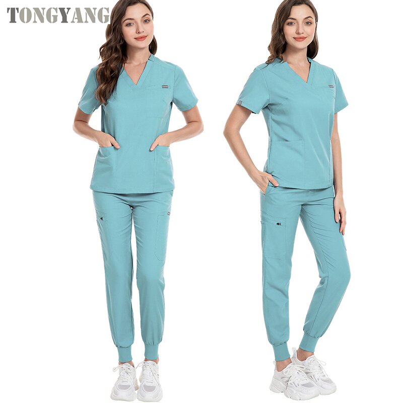 Scrub Suit Factory - OEM Women Stretch Breathable Nursing