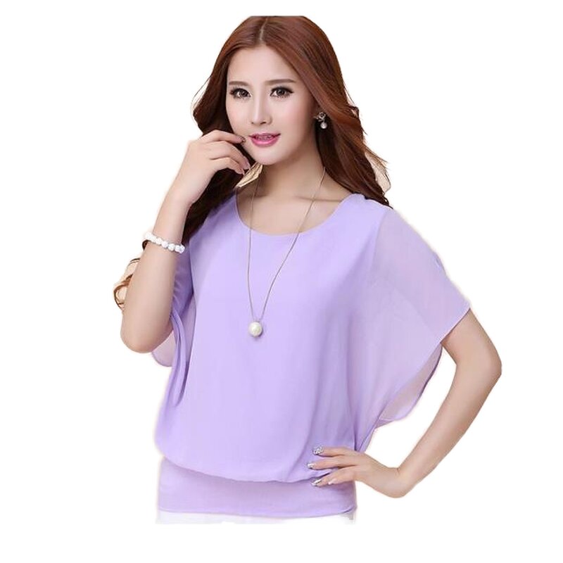 Chiffon Blouse Factory - OEM New Women Plus Size Ruffle