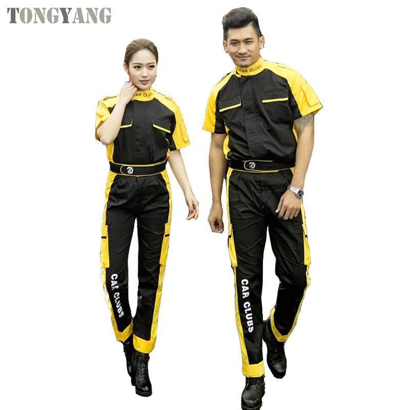 Auto Repair Suit Factory - OEM Summer Short Sleeve Durable