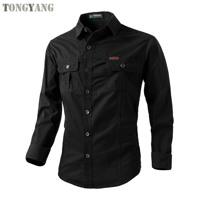 Men's Shirt Factory - OEM 2025 Spring Autumn Cotton Loose