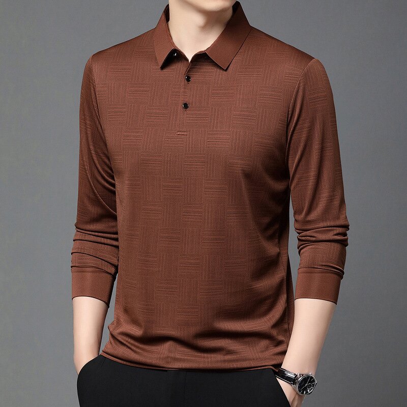 Polo Shirt Factory - OEM Men's Business Casual Long Sleeved
