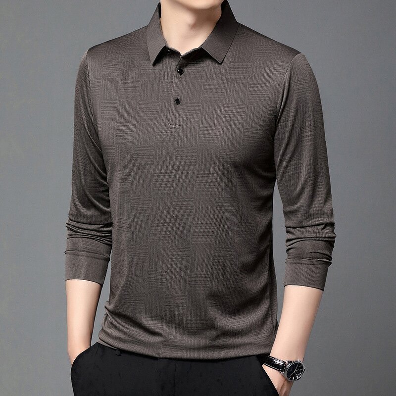 Polo Shirt Factory - OEM Men's Business Casual Long Sleeved