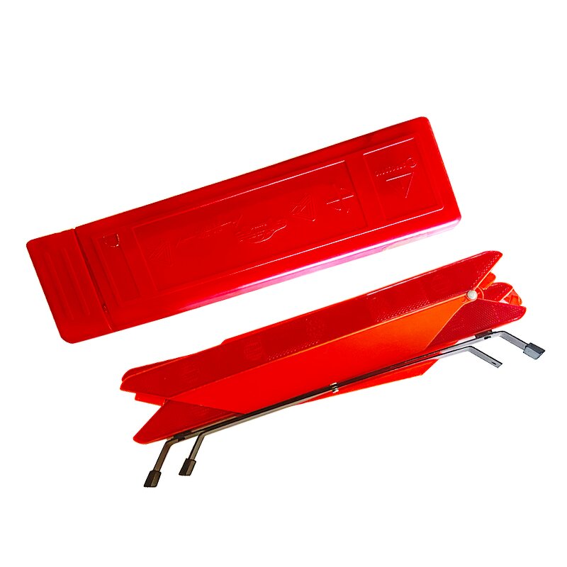 Emergency Triangle Factory - OEM Reflective Red Roadside Kit