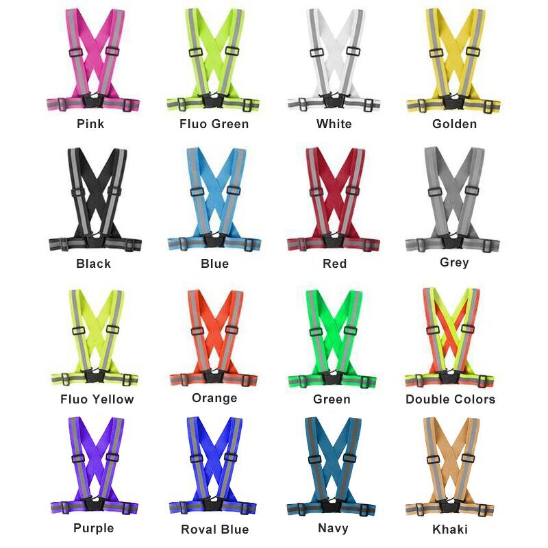 Safety Vest Factory - OEM Green Night Outdoor Running Strap