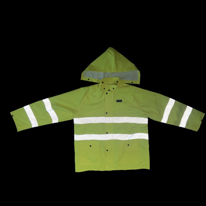 Rain Suit Factory - OEM Hi Vis 2 Piece Set Reflective Safety