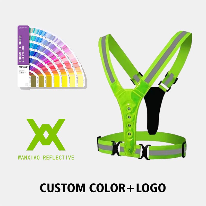 LED Running Vest Factory - OEM Rechargeable Light up Belt