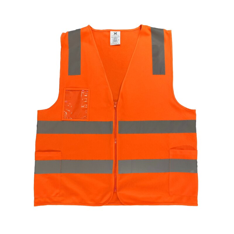 Reflective Vest Factory - OEM Mens Construction Orange Polyester