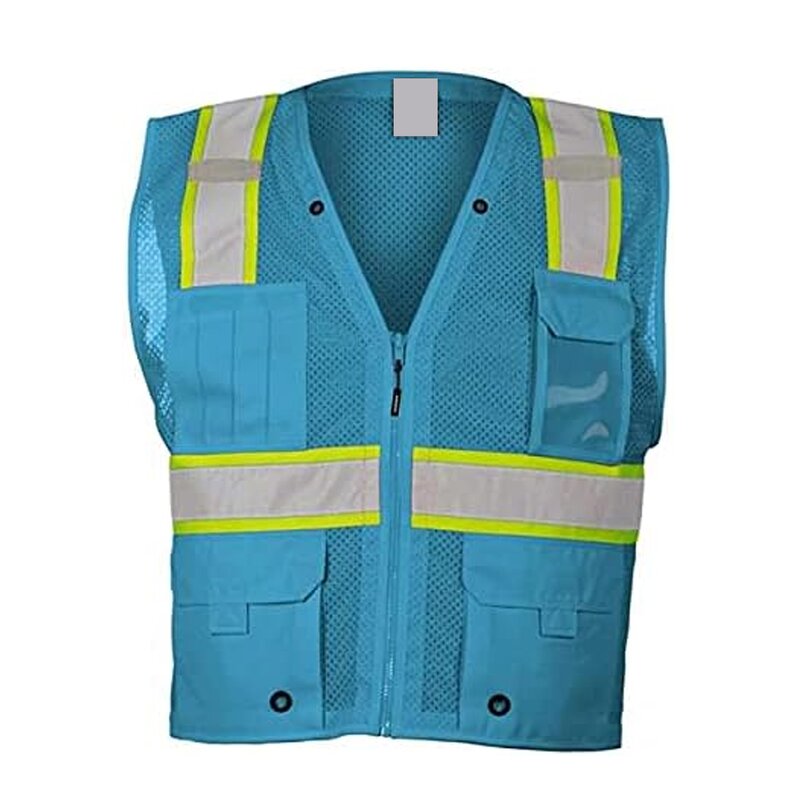Reflective Vest Factory - OEM Custom Logo Class 2 Mesh Vest
