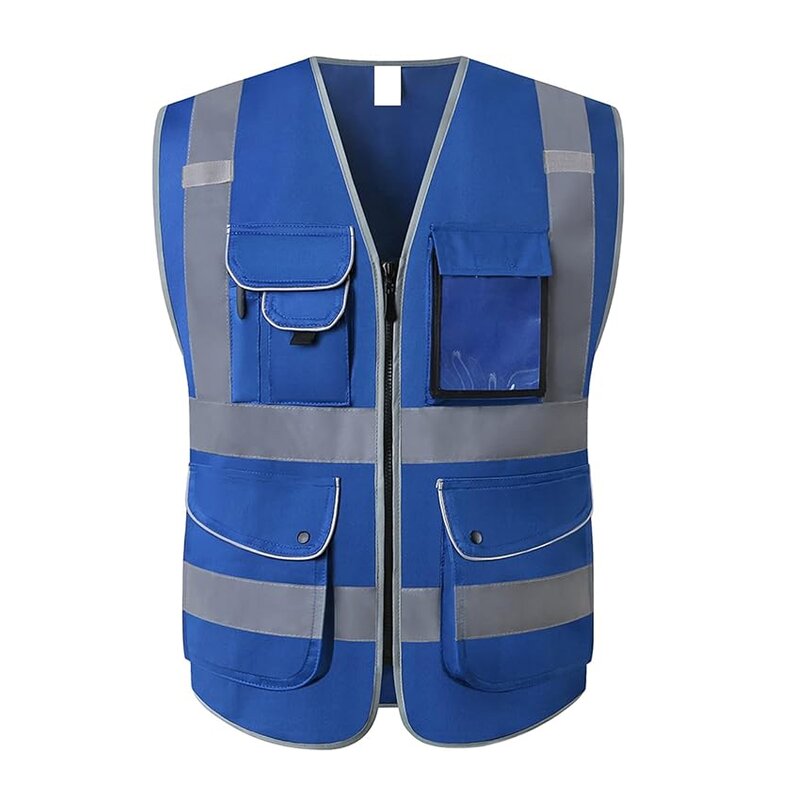 Safety Vest Factory - OEM Class 2 Navy Blue Polyester Vest
