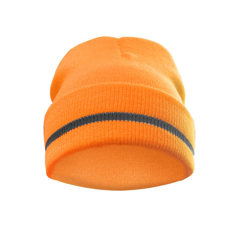 Knitted Beanie Factory - OEM Winter Hi Vis Reflective Hat
