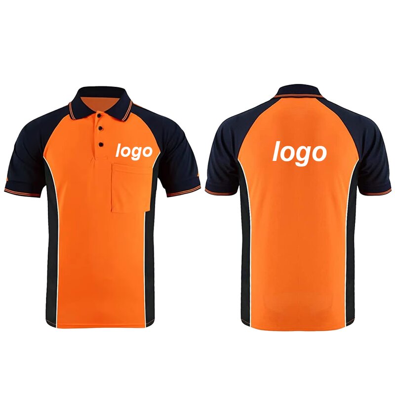 Hi Vis Polo Shirt Factory - OEM 2025 Short Sleeve Safety Shirt