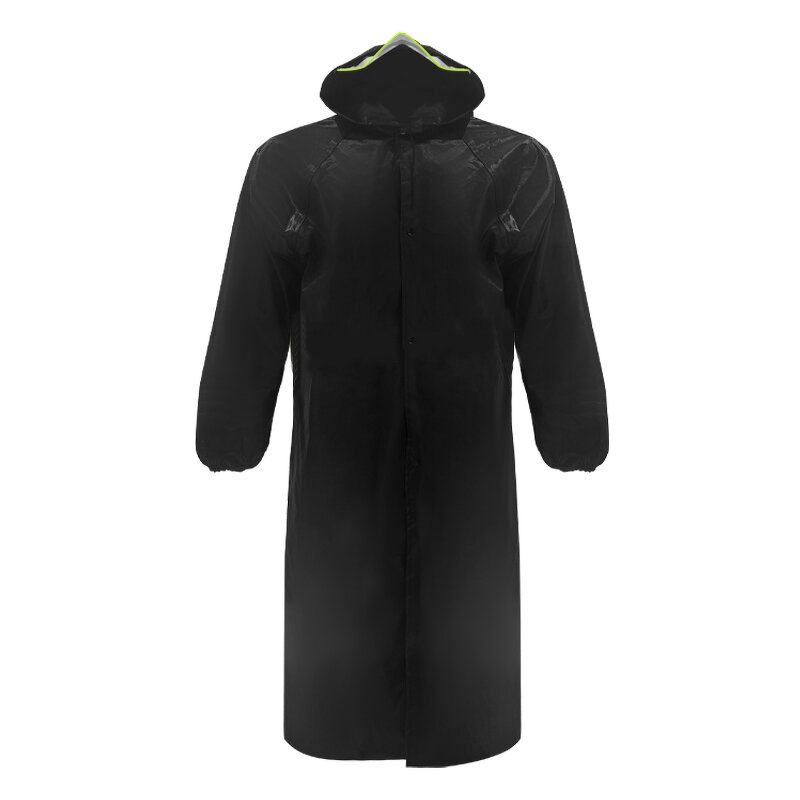 Rain Poncho Factory - OEM Long Reflective Waterproof PVC Coating