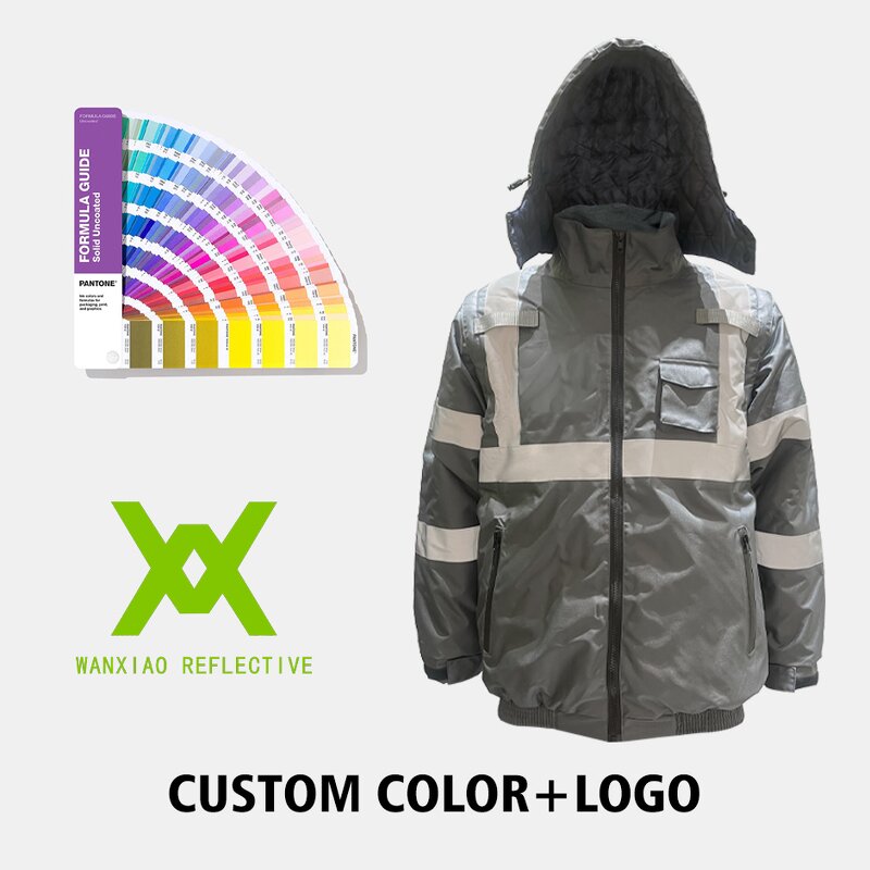 Reflector Jacket Factory - OEM 2025 Hot Sell Safety Windbreaker