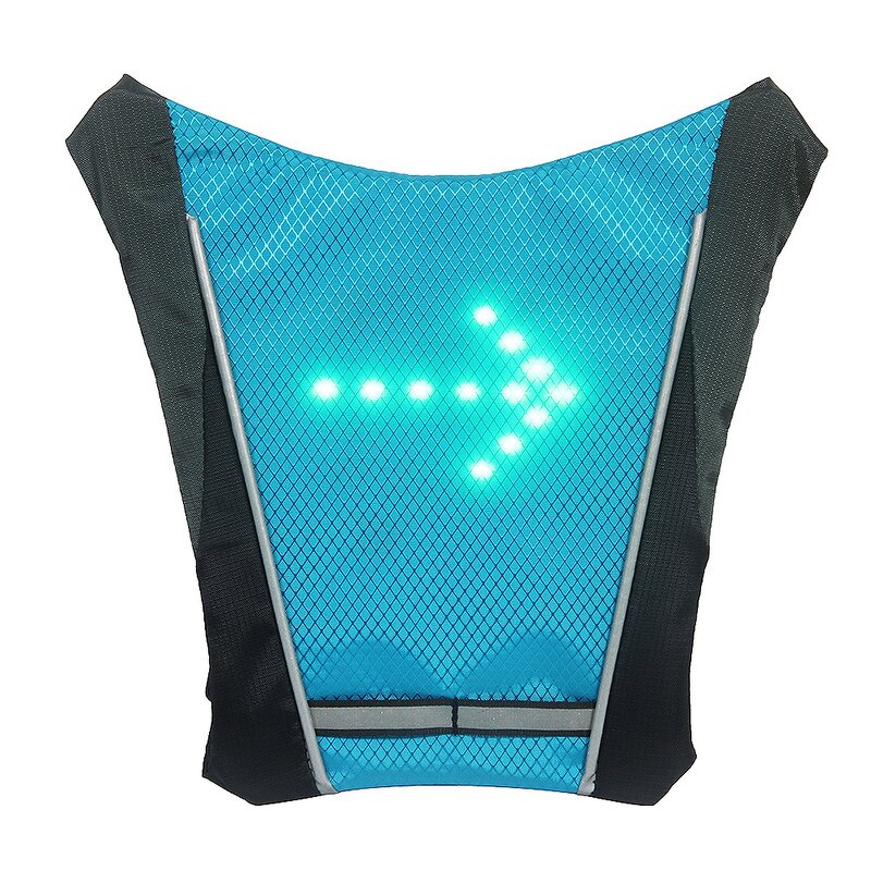 LED Safety Vest Factory - OEM Wireless Reflective Cycling Backpack