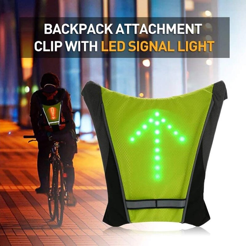 LED Safety Vest Factory - OEM Wireless Reflective Cycling Backpack