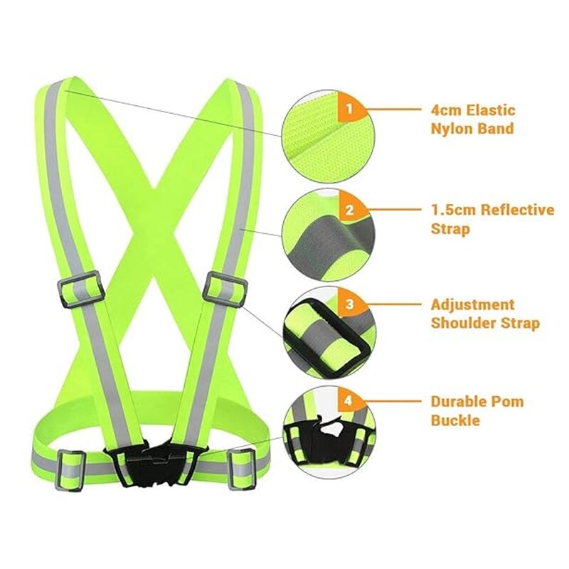 Reflective Belt Factory - OEM High Visibility Fluorescent Strap