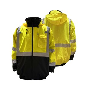 Winter Jacket Factory - OEM Hi Vis Mens Waterproof Hoodie