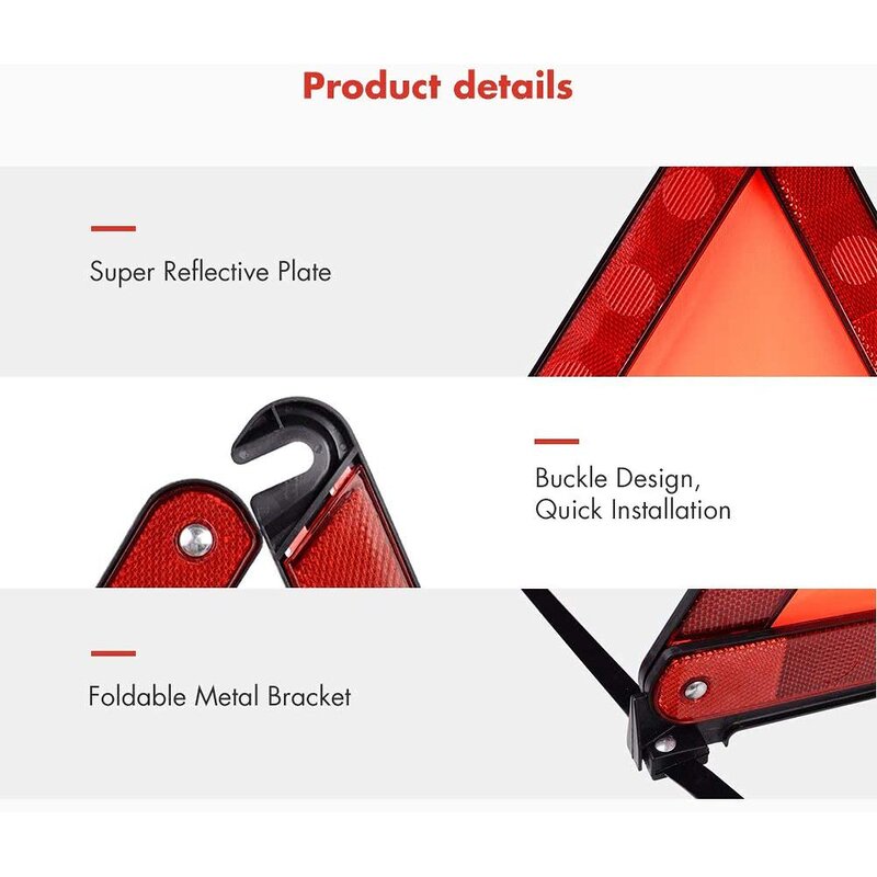 Safety Triangle Factory - OEM Nighttime Car Accident Warning