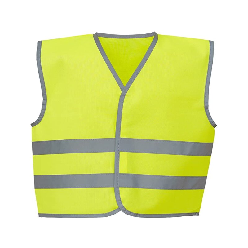 Children's Vest Factory - OEM Hi Vis Polyester Hook and Loop