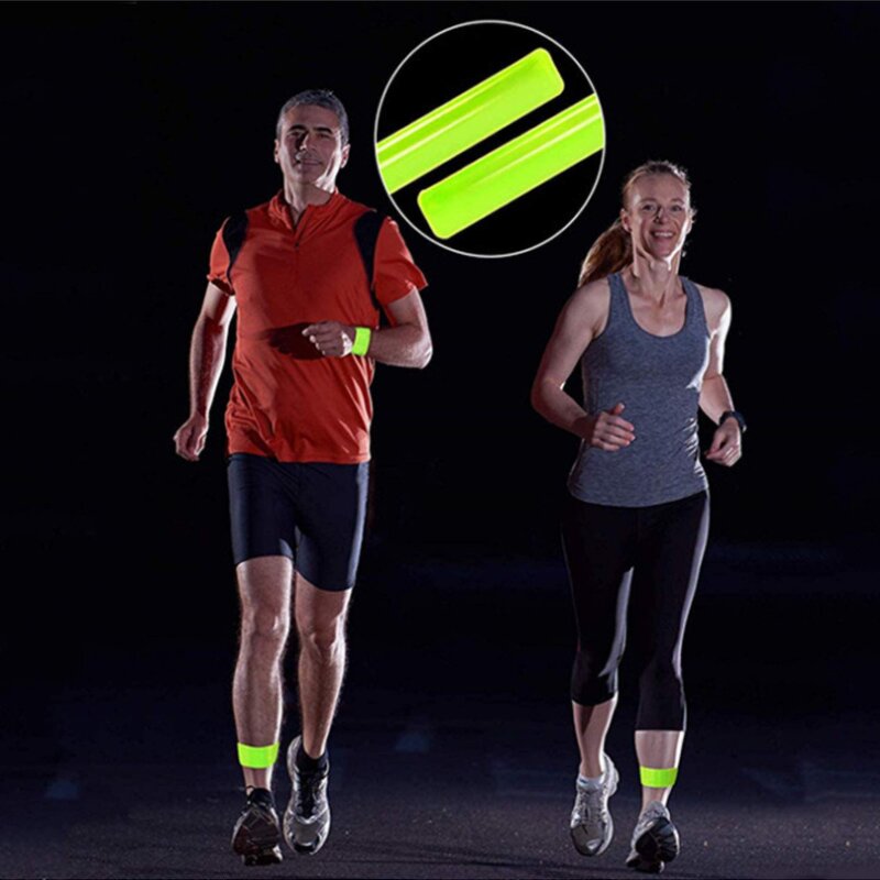 Reflective Bracelet Factory - OEM Custom 12pcs PVC Armband