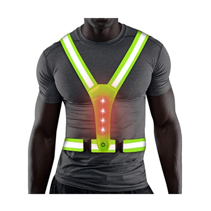 LED Running Vest Factory - OEM Rechargeable Light up Belt