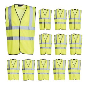 Safety Vest Factory - OEM Fluorescent Yellow Construction Jacket