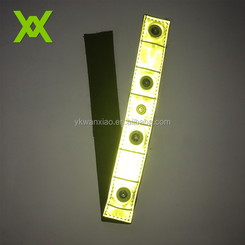 LED Arm Band Factory - OEM PVC Flashing Reflective Safety