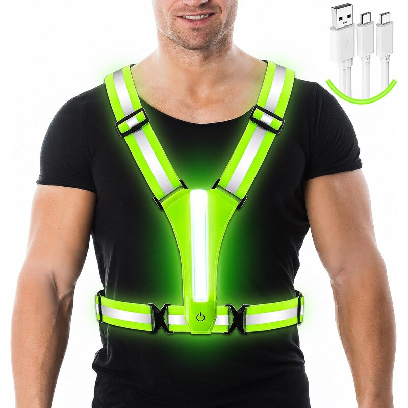 LED Vest Factory - OEM Outdoor Hi Vis Night Running Cycling