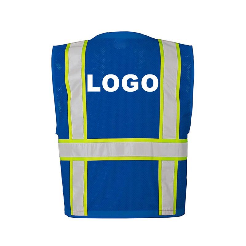 Reflective Vest Factory - OEM Custom Logo Class 2 Mesh Vest