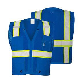 Reflective Vest Factory - OEM Custom Logo Class 2 Mesh Vest