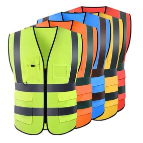 Hi Vis Vest Factory - OEM Custom Warehouse Orange Polyester Vest