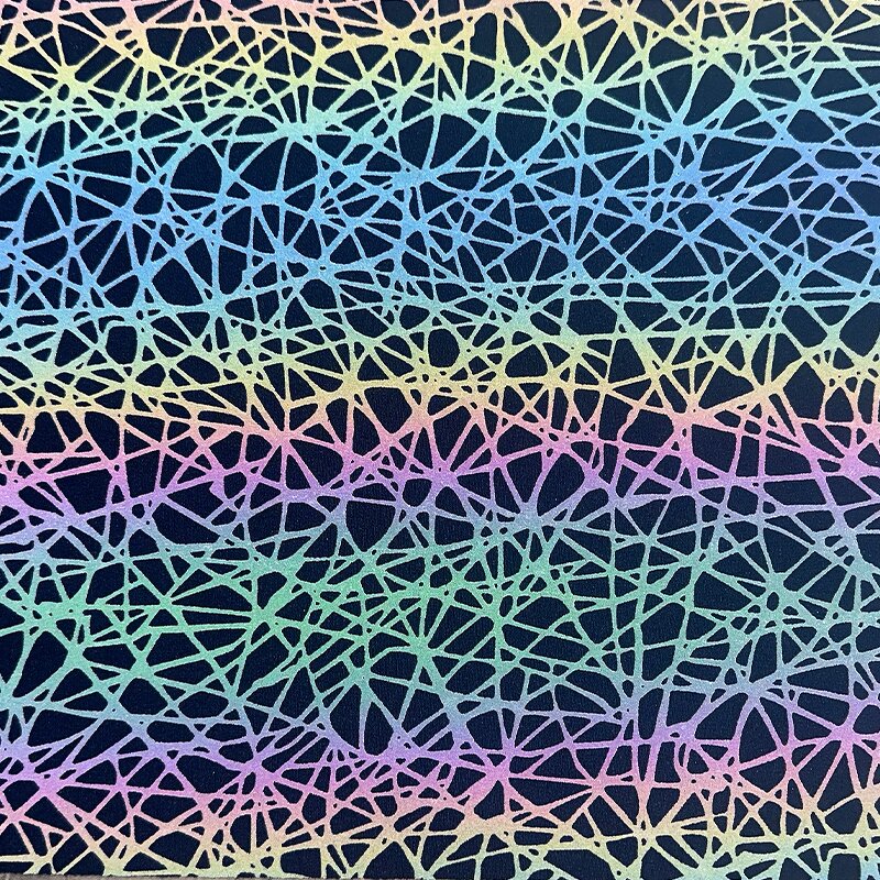 Reflective Fabric Factory - OEM Glow in the Dark Rainbow Material